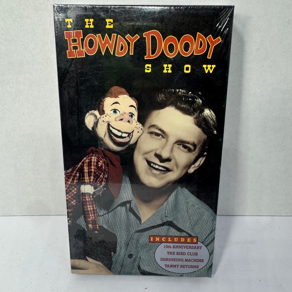 The Howdy Doody Show VHS Volume Two 4‎ Episodes 10th Anniversary NEW Sealed VTG